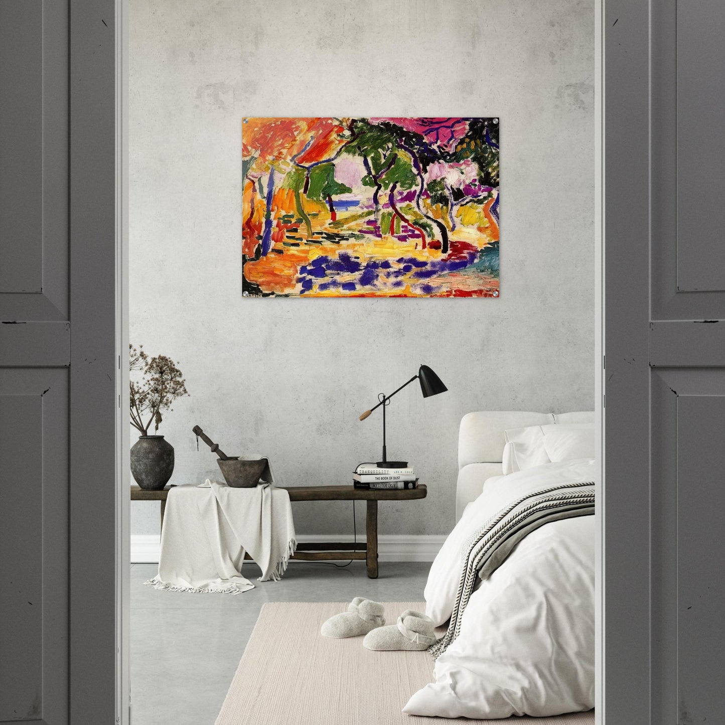 COUNTRYSIDE AT COLLIOURE 1905 - Henri Matisse Acrylic Print - 70x100 cm / 28x40″ inches