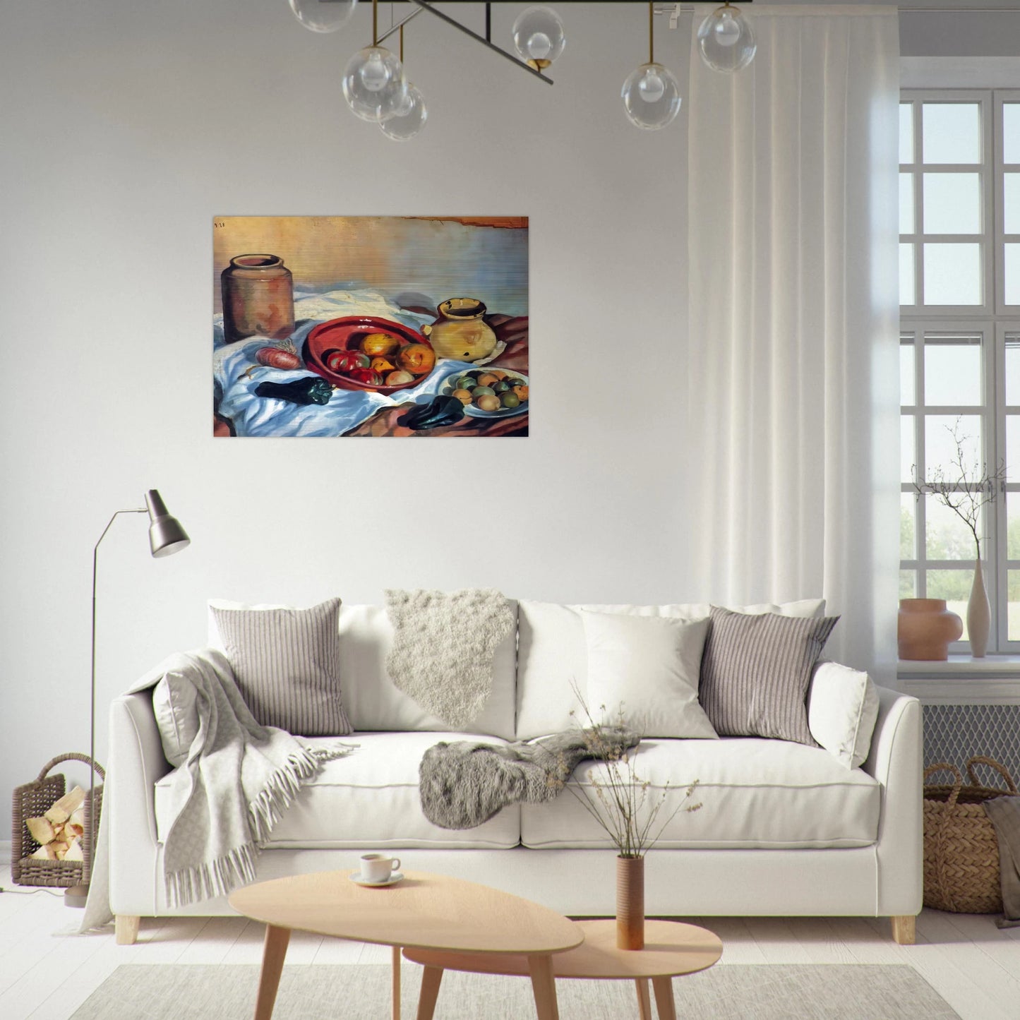 STILL LIFE - Salvador Dali Brushed Aluminum Print - 70x100 cm / 28x40 inches | Salvador Dali Aluminum Print | Salvador Dali Prints