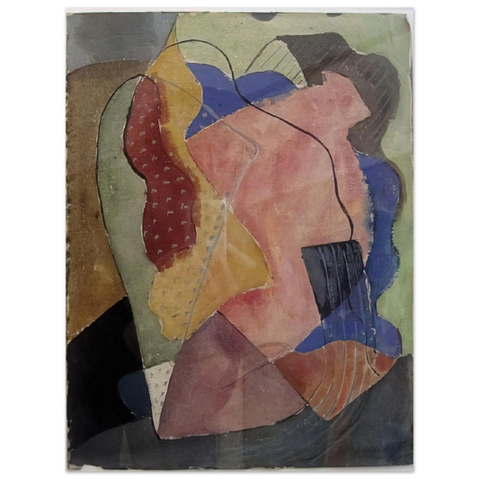 John Ferren - St. Tropez Abstract - 1929 Fine Art Poster - Default Title