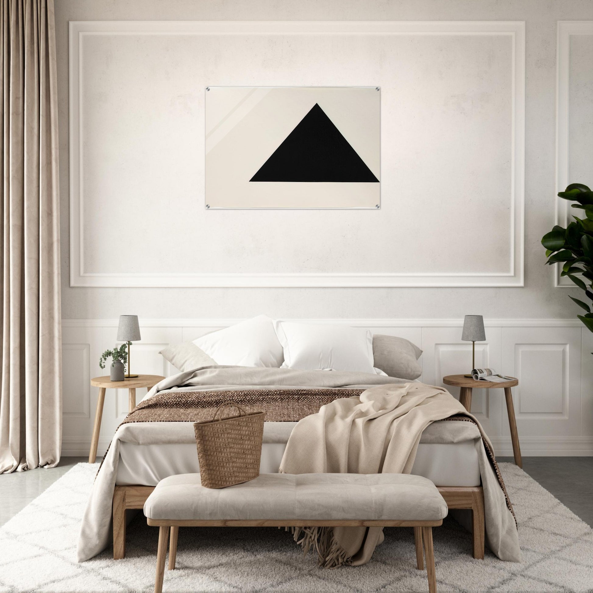 Triangle Form - Ellsworth Kelly Acrylic Print - 70x100 cm / 28x40″ inches