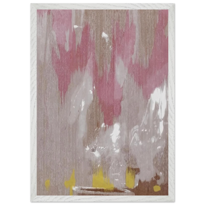 Helen Frankenthaler - Tales of Genji IV - 1998 Wall art - A3 (29.7 x 42  cm) - Premium Wooden Framed Poster With Fine Art Paper - Wood frame