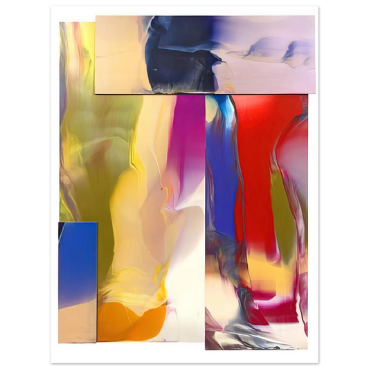 Sam Gilliam - This Time Fine Art Poster - Default Title