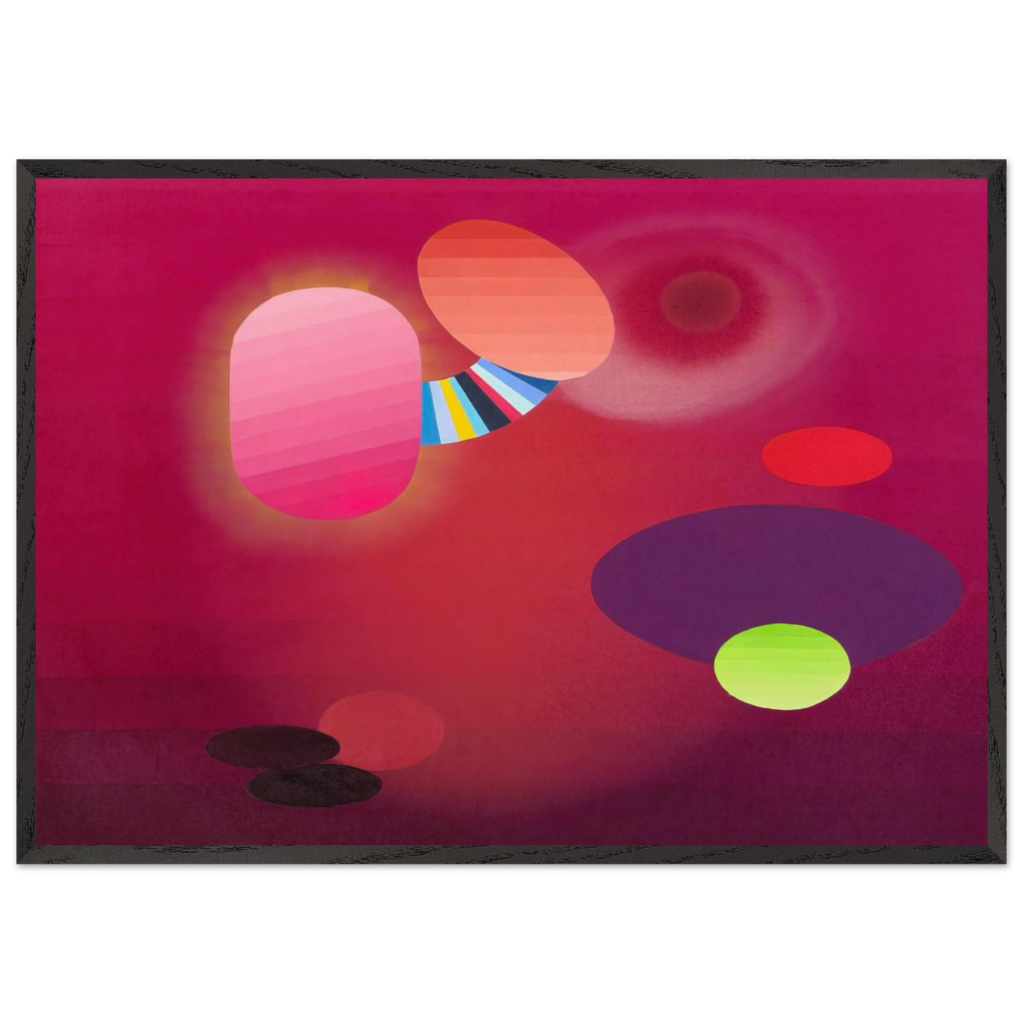 Denton - 2010 - Stephen Mueller Framed Art Print – Black Wooden Frame - Default Title - -Framed Art Print