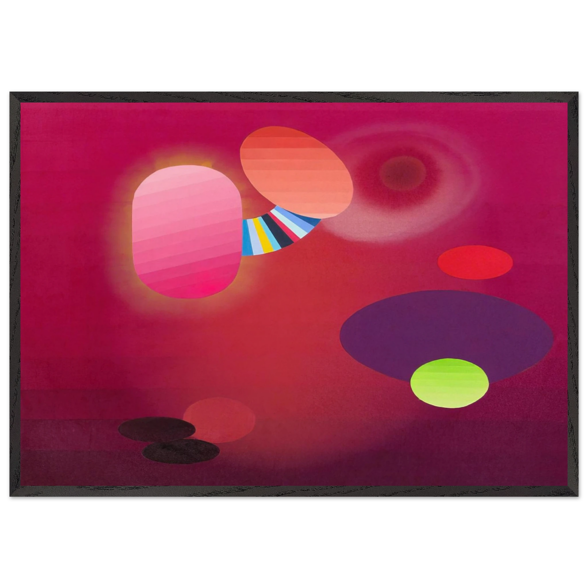 Denton - 2010 - Stephen Mueller Framed Art Print – Black Wooden Frame - Default Title - -Framed Art Print