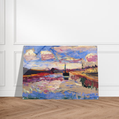 CANAL DU MIDI 1899 - Henri Matisse Acrylic Print - 70x100 cm / 28x40″ inches | Henri Matisse Wall Art | Henri Matisse Prints