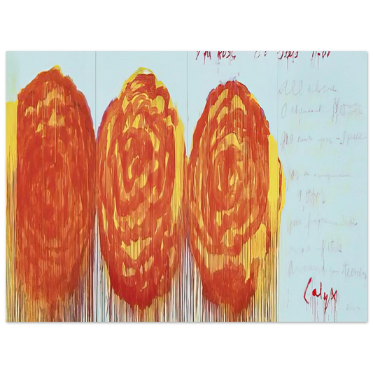 Cy Twombly - The Rose  II  Fine Art Poster - Default Title