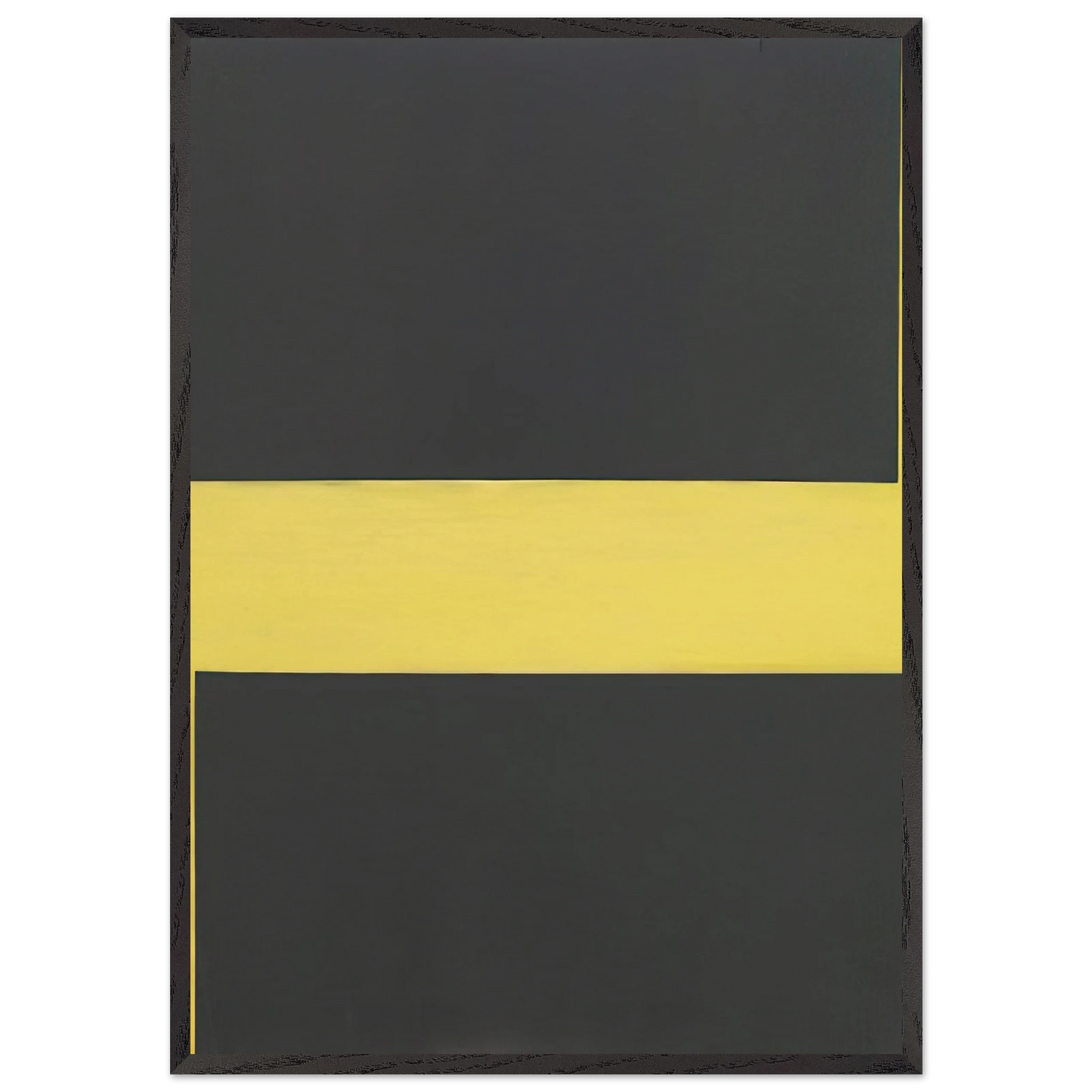 UNTITLED 1964 N3 - Blinky Palermo Framed Art Print – Black Wooden Frame - Default Title - -Framed Art Print