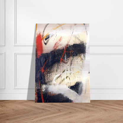 Mathematics - 1962 - Norman Bluhm Brushed Aluminum Print - 70x100 cm / 28x40 inches | Norman Bluhm Aluminum Print | Norman Bluhm Prints