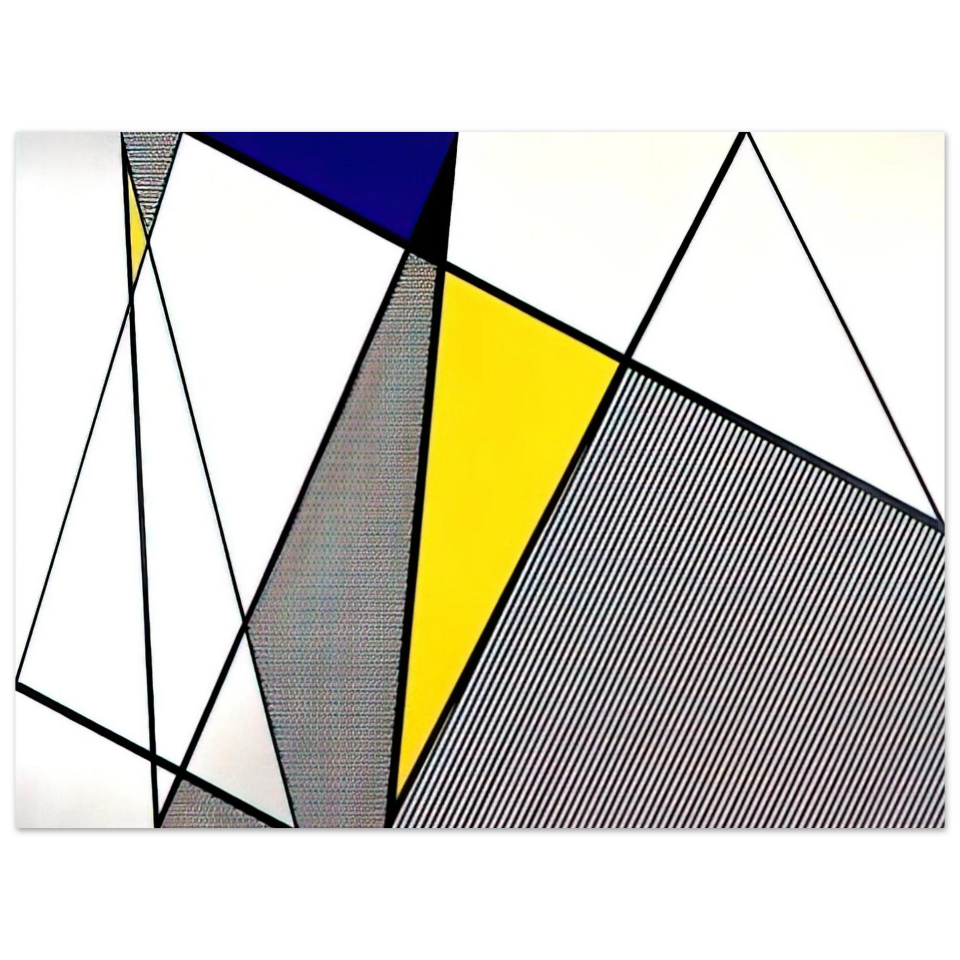Roy Lichtenstein - PERFECT PAINTING 1 1985 Fine Art Poster - Default Title