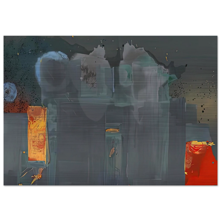 Janus, 1990- - Helen Frankenthaler Brushed Aluminum Print - 70x100 cm / 28x40 inches | Helen Frankenthaler Aluminum Print | Helen Frankenthaler Prints