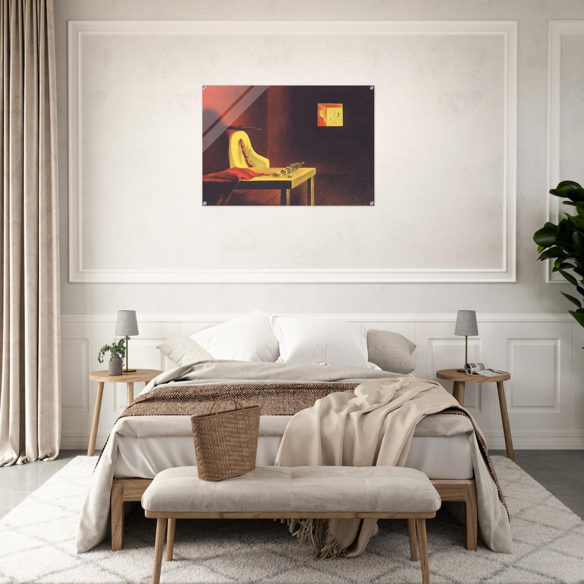 THE INVISIBLE MAN - Salvador Dali Acrylic Print - 70x100 cm / 28x40″ inches | Salvador Dali Wall Art | Salvador Dali Prints