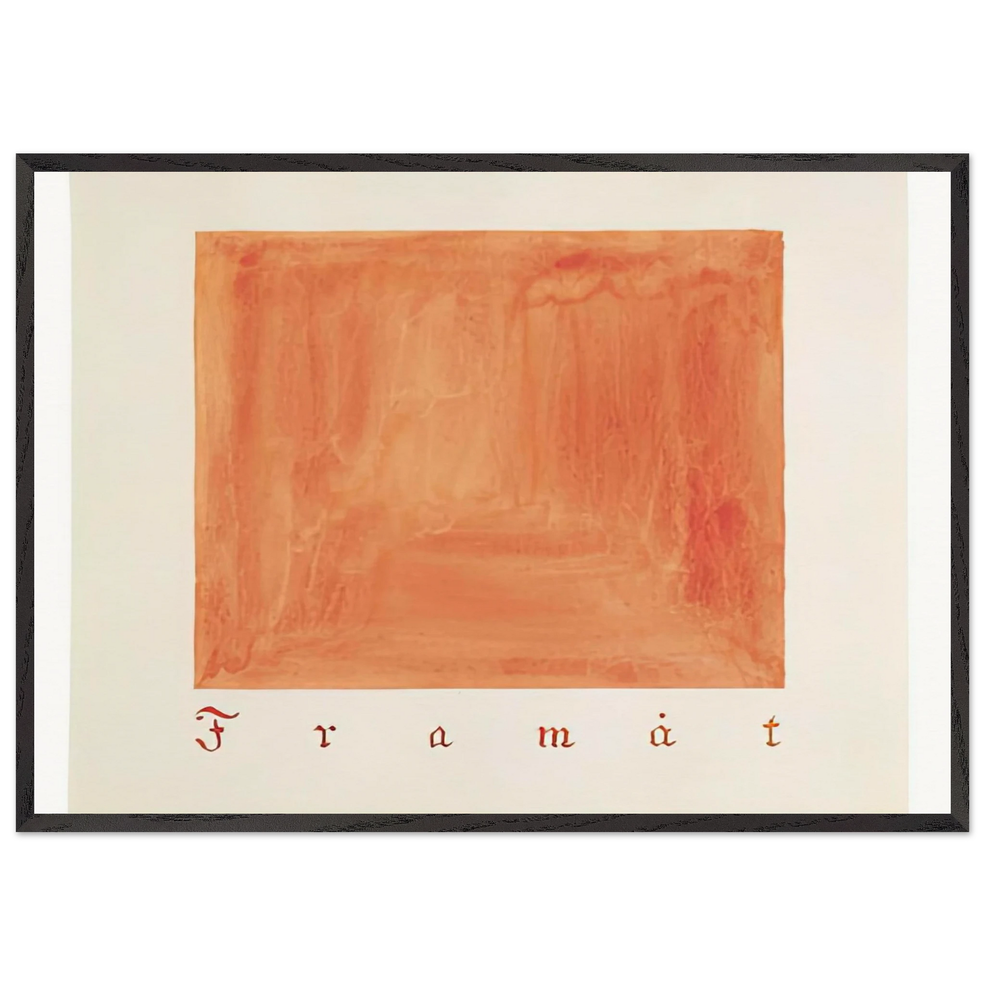 FORWARDS PARCIFAL SERIES GROUP 2 SECTION 4 THE CONVOLUTE OF THE PHYSICAL PLANE 1916 - Hilma af Klint Framed Art Print – Black Wooden Frame - Default Title - -Framed Art Print