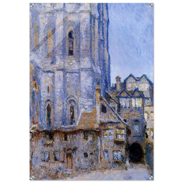 The Cour d'Albane - claude monet Acrylic Print - 70x100 cm / 28x40″ inches