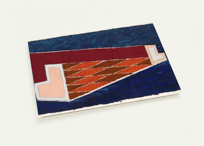 ABSTRACT 1940 By Josef Albers Pack of 10 Post Cards | Josef Albers Post Cards | A6 (10.5 x 14.8 cm) - 4.1 x 5.8 inches