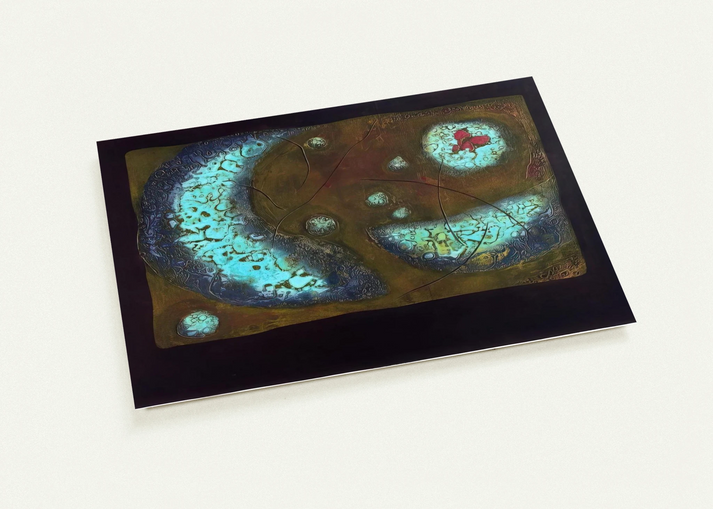 Birthmark - 1968 By Hiroyuki Tajima Pack of 10 Post Cards | Hiroyuki Tajima Post Cards | A6 (10.5 x 14.8 cm) - 4.1 x 5.8 inches