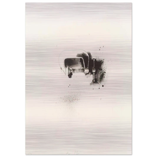 UNTITLED FROM TEN WINTER TOOLS 1973 4 - Jim Dine Brushed Aluminum Print - 70x100 cm / 28x40 inches | Jim Dine Aluminum Print | Jim Dine Prints