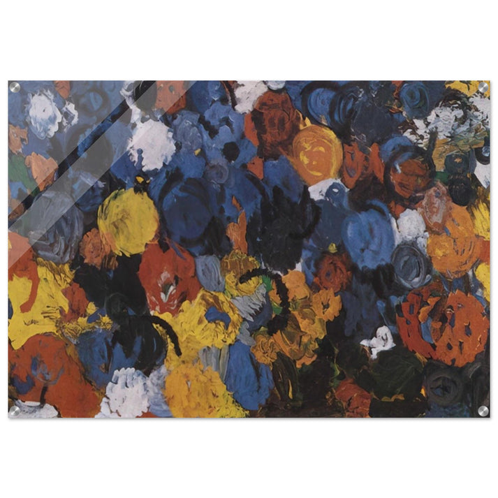 Blue Flood - 1960 - Ernst Wilhelm Nay Acrylic Print - 70x100 cm / 28x40″ inches