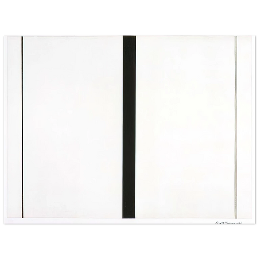 Barnett Newman - Untitled Etching #1 Fine Art Poster - Default Title