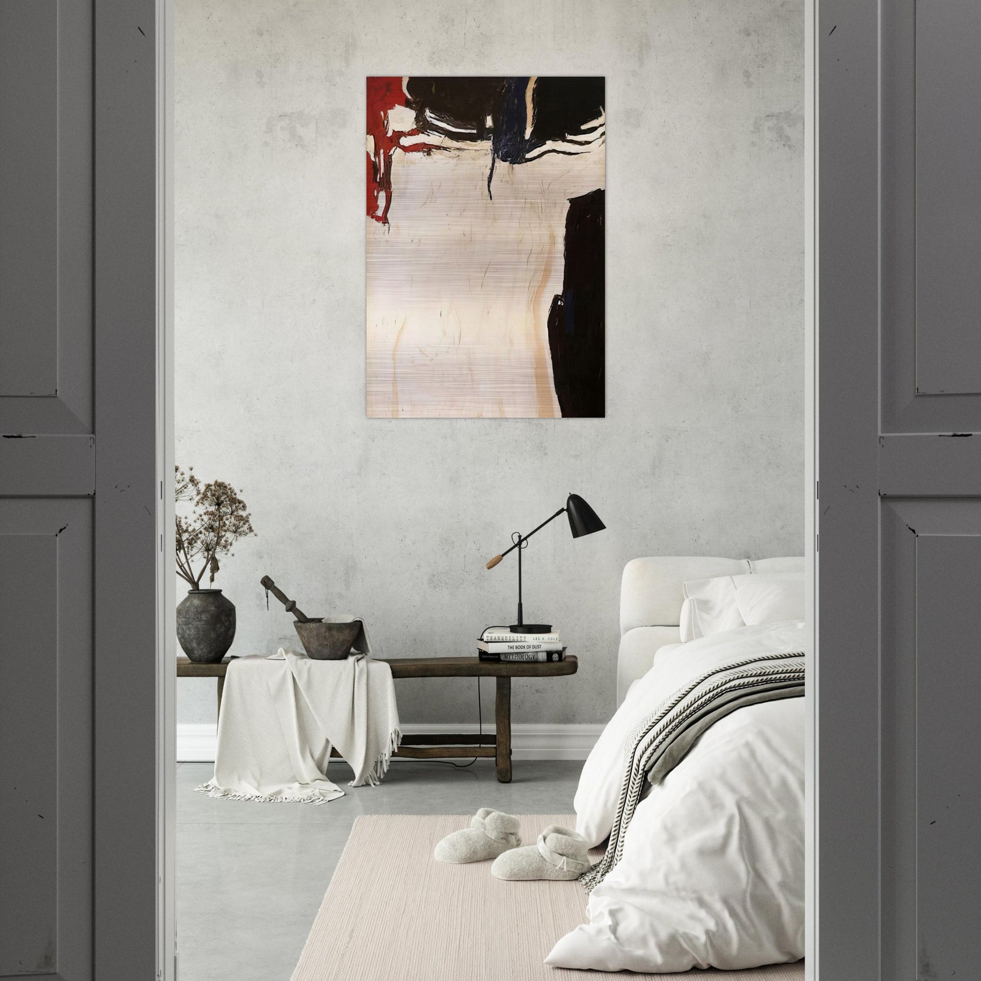 White Provincetown - 1959 - Edward Corbett Brushed Aluminum Print - 70x100 cm / 28x40 inches | Edward Corbett Aluminum Print | Edward Corbett Prints