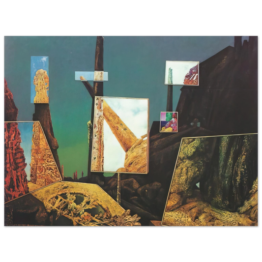 Max Ernst - The Anti-Pope Fine Art Poster - Default Title