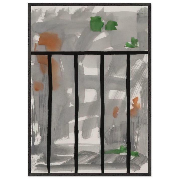 Untitled - 2000 N3 - Gunther Forg 70x100 cm / 28x40 inches Framed Art Print – Black Wooden Frame