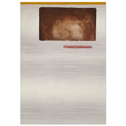 Olympia Sun-Box - 1957 - Theodoros Stamos Brushed Aluminum Print - 70x100 cm / 28x40 inches | Theodoros Stamos Aluminum Print | Theodoros Stamos Prints