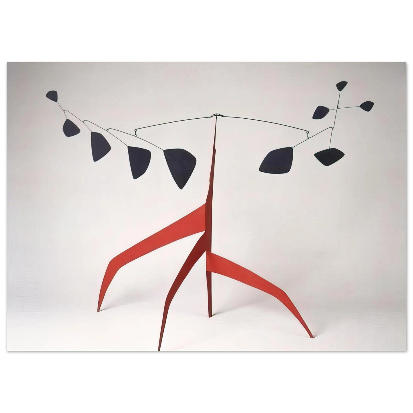 Alexander Calder - SOUTHERN CROSS MAQUETTE 1963 Fine Art Poster - 75x100 cm / 30x40 inches