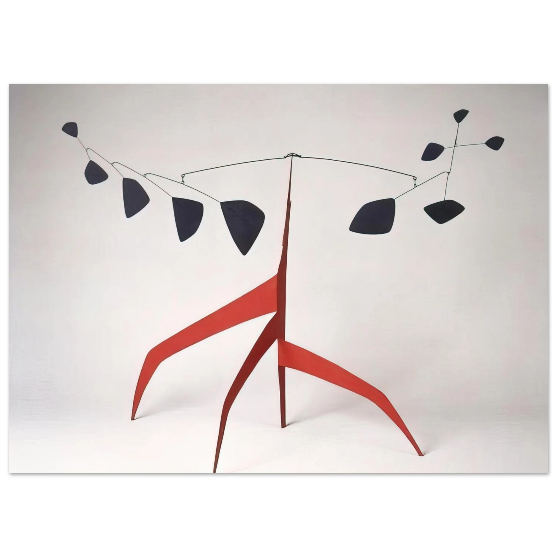 Alexander Calder - SOUTHERN CROSS MAQUETTE 1963 Fine Art Poster - 75x100 cm / 30x40 inches