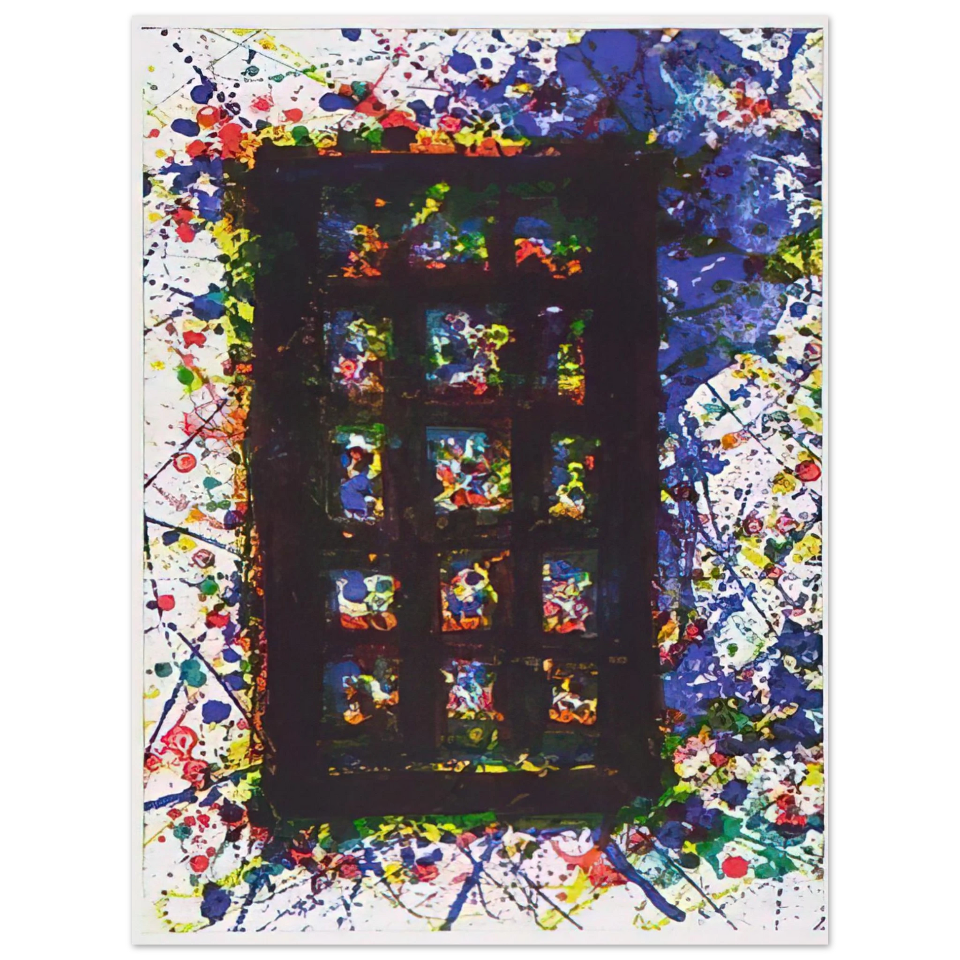 Sam Francis - Concert Hall Set II Fine Art Poster - Default Title