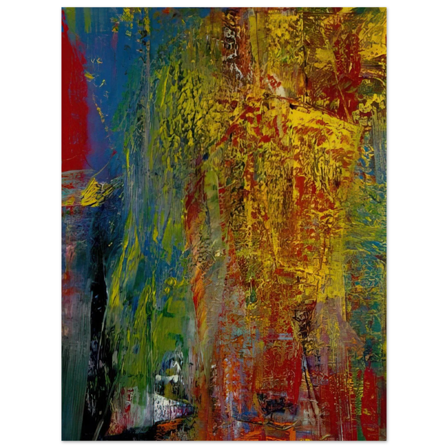 Gerhard Richter - COURBET Fine Art Poster - Default Title