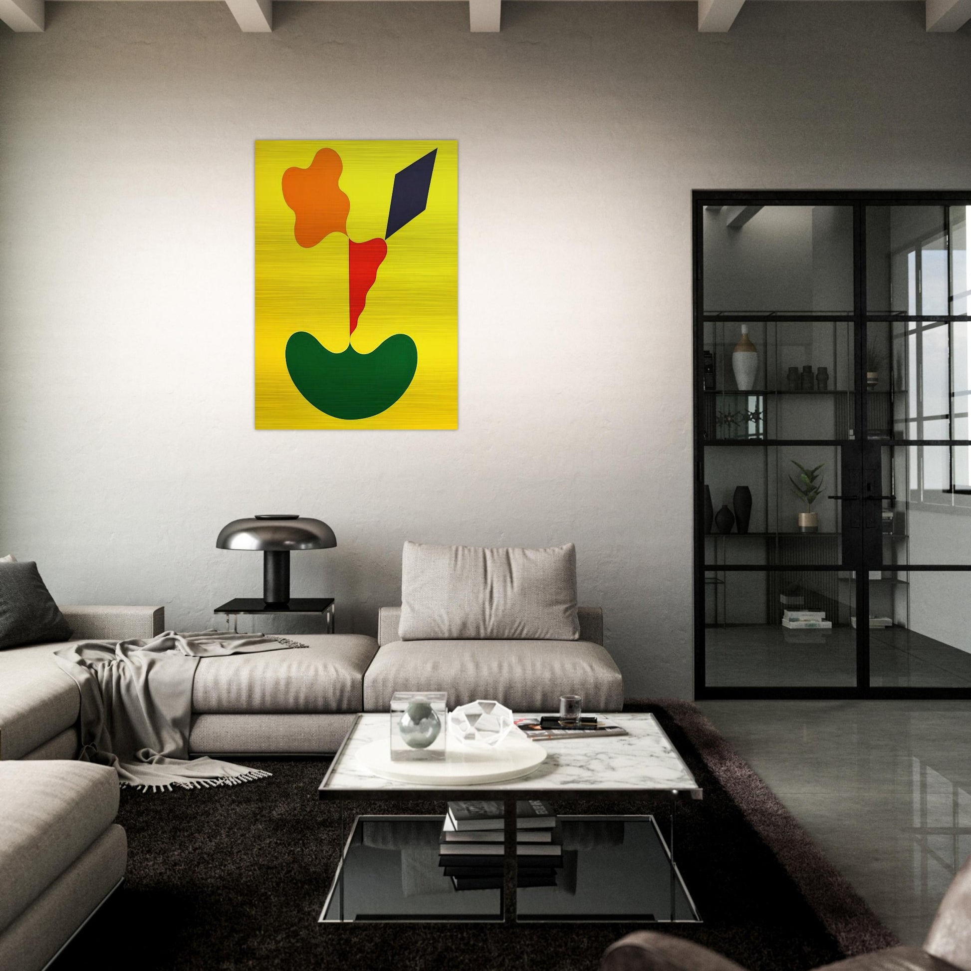 Cypher - 1963 - Jeremy Moon Brushed Aluminum Print - 70x100 cm / 28x40 inches | Jeremy Moon Aluminum Print | Jeremy Moon Prints