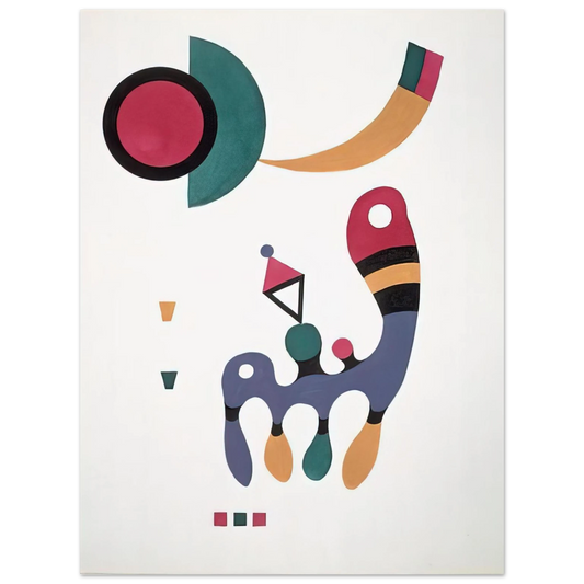 Wassily Kandinsky - COMPOSITION 1944 Fine Art Poster - Default Title