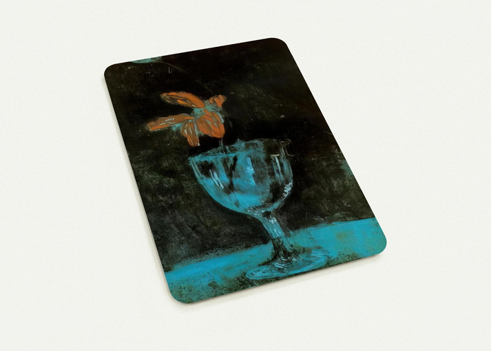 A blue vase - 1903 By Pablo Picasso Pack of 10 Post Cards | Pablo Picasso Post Cards | A6 (10.5 x 14.8 cm) - 4.1 x 5.8 inches
