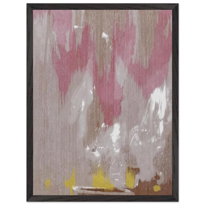 Helen Frankenthaler - Tales of Genji IV - 1998 Wall art - 50x70 cm / 20x28 inches - Premium Wooden Framed Poster With Fine Art Paper-canvas - Black frame