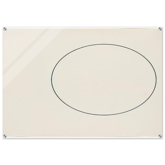 Circle Line - Ellsworth Kelly Acrylic Print - 70x100 cm / 28x40″ inches