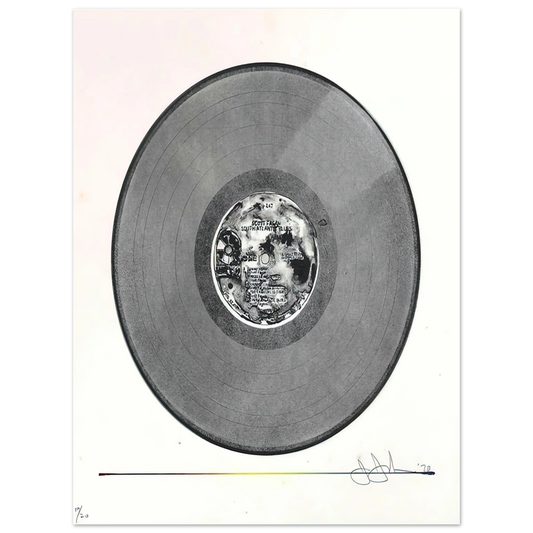 Jasper Johns - SCOTT FAGAN RECORD 1970 Fine Art Poster - Default Title