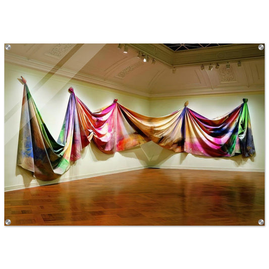 Light Depth - Sam Gilliam Acrylic Print - 70x100 cm / 28x40″ inches