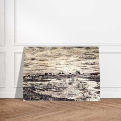 A Marsh - Vincent van Gogh Acrylic Print - 70x100 cm / 28x40″ inches