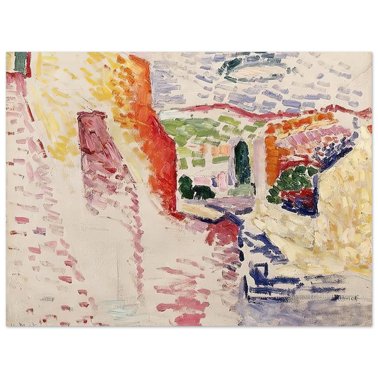 Henri Matisse - SUN STREET 1905 Fine Art Poster - Default Title