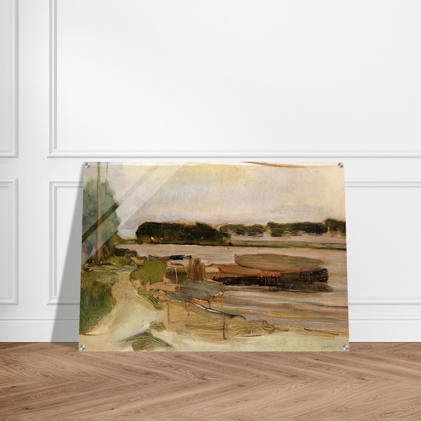 At the Amstel Sun - Piet Mondrian Acrylic Print - 70x100 cm / 28x40″ inches | Piet Mondrian Wall Art | Piet Mondrian Prints