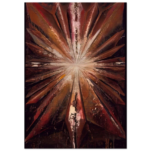 Jay DeFeo/BIG/The Jewel - Jay DeFeo Brushed Aluminum Print - 70x100 cm / 28x40 inches | Jay DeFeo Aluminum Print | Jay DeFeo Prints