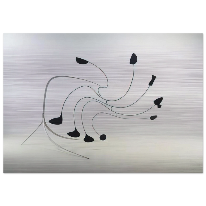 THE SPIDER 1940 - Alexander Calder Brushed Aluminum Print - 70x100 cm / 28x40 inches | Alexander Calder Aluminum Print | Alexander Calder Prints