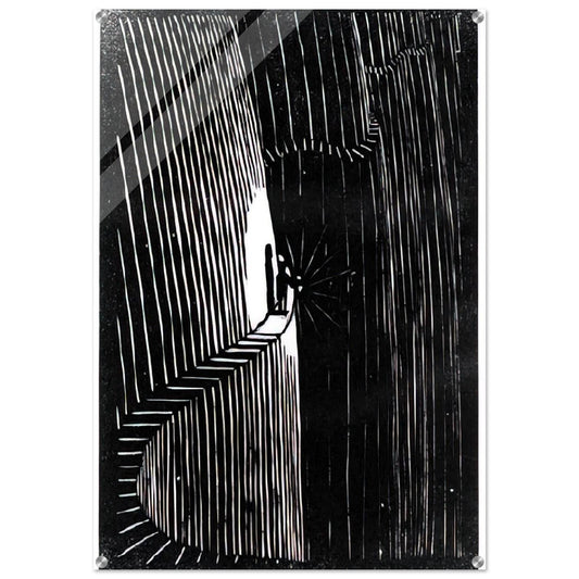 ESCHER (7) - MC Escher Acrylic Print - 70x100 cm / 28x40″ inches | MC Escher Wall Art | MC Escher Prints