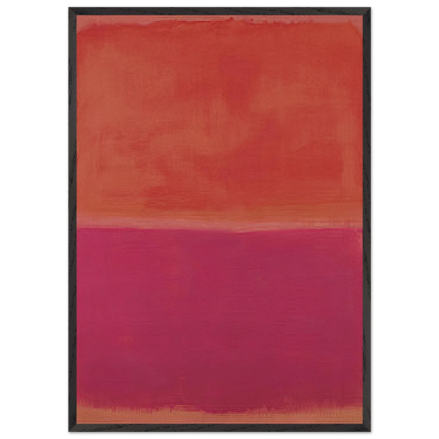 No 3 - 1967 - Mark Rothko Framed Art Print – Black Wooden Frame - Default Title - -Framed Art Print