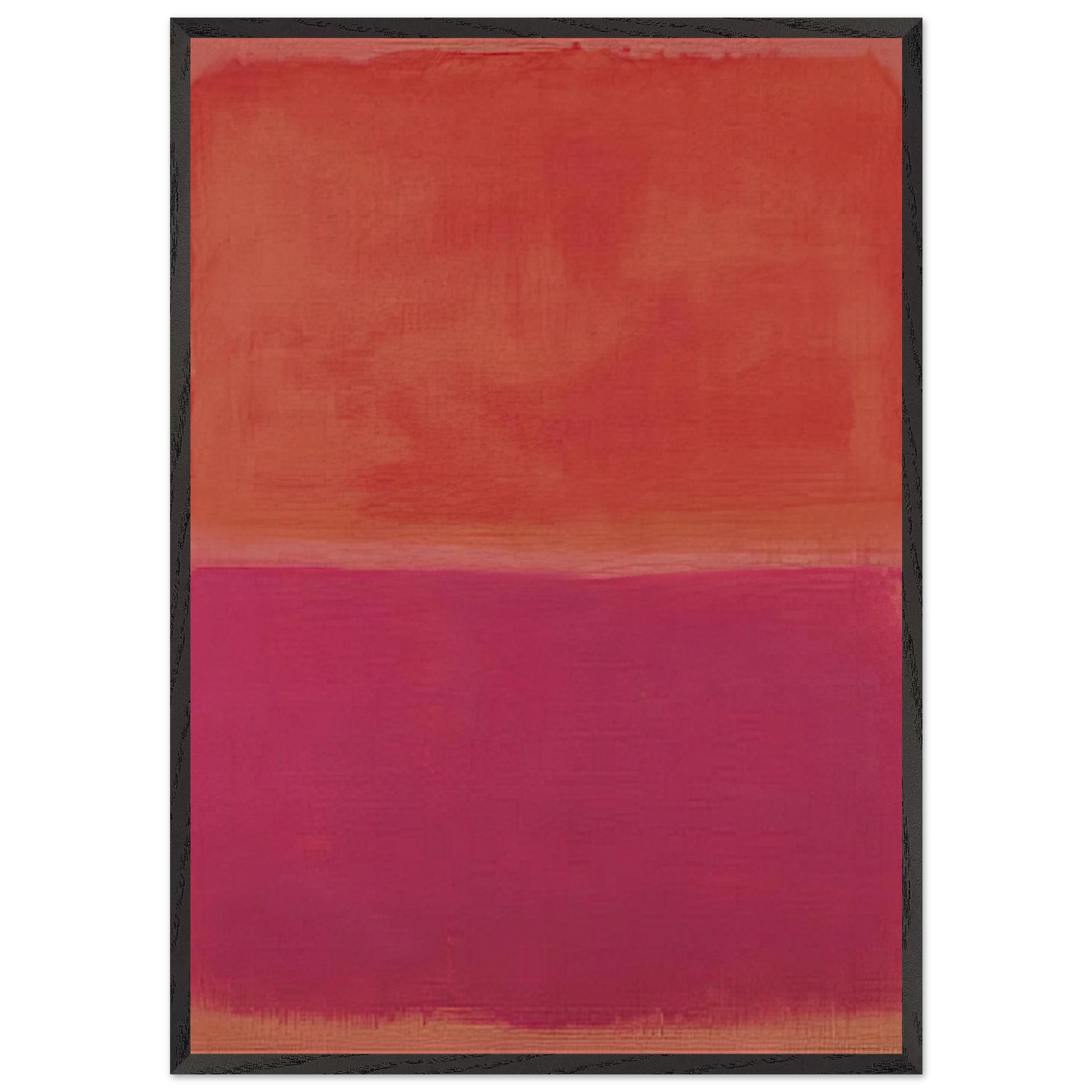 No 3 - 1967 - Mark Rothko Framed Art Print – Black Wooden Frame - Default Title - -Framed Art Print