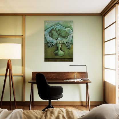 STILL LIFE 6 - Salvador Dali Brushed Aluminum Print - 70x100 cm / 28x40 inches | Salvador Dali Aluminum Print | Salvador Dali Prints