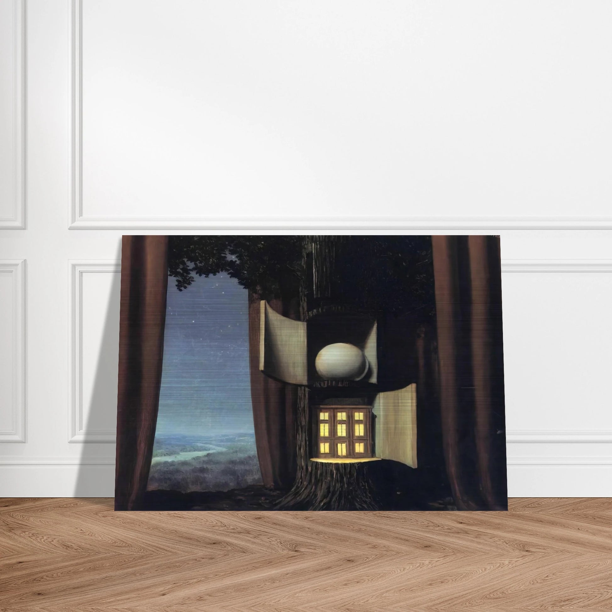 THE VOICE OF BLOOD 1948 1 - Rene Magritte Brushed Aluminum Print - 70x100 cm / 28x40 inches | Rene Magritte Aluminum Print | Rene Magritte Prints