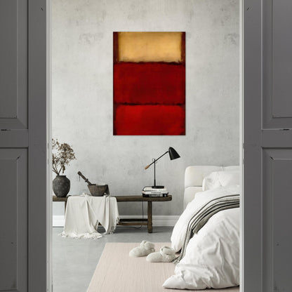Red - 1964 - Mark Rothko Brushed Aluminum Print - 70x100 cm / 28x40 inches | Mark Rothko Aluminum Print | Mark Rothko Prints