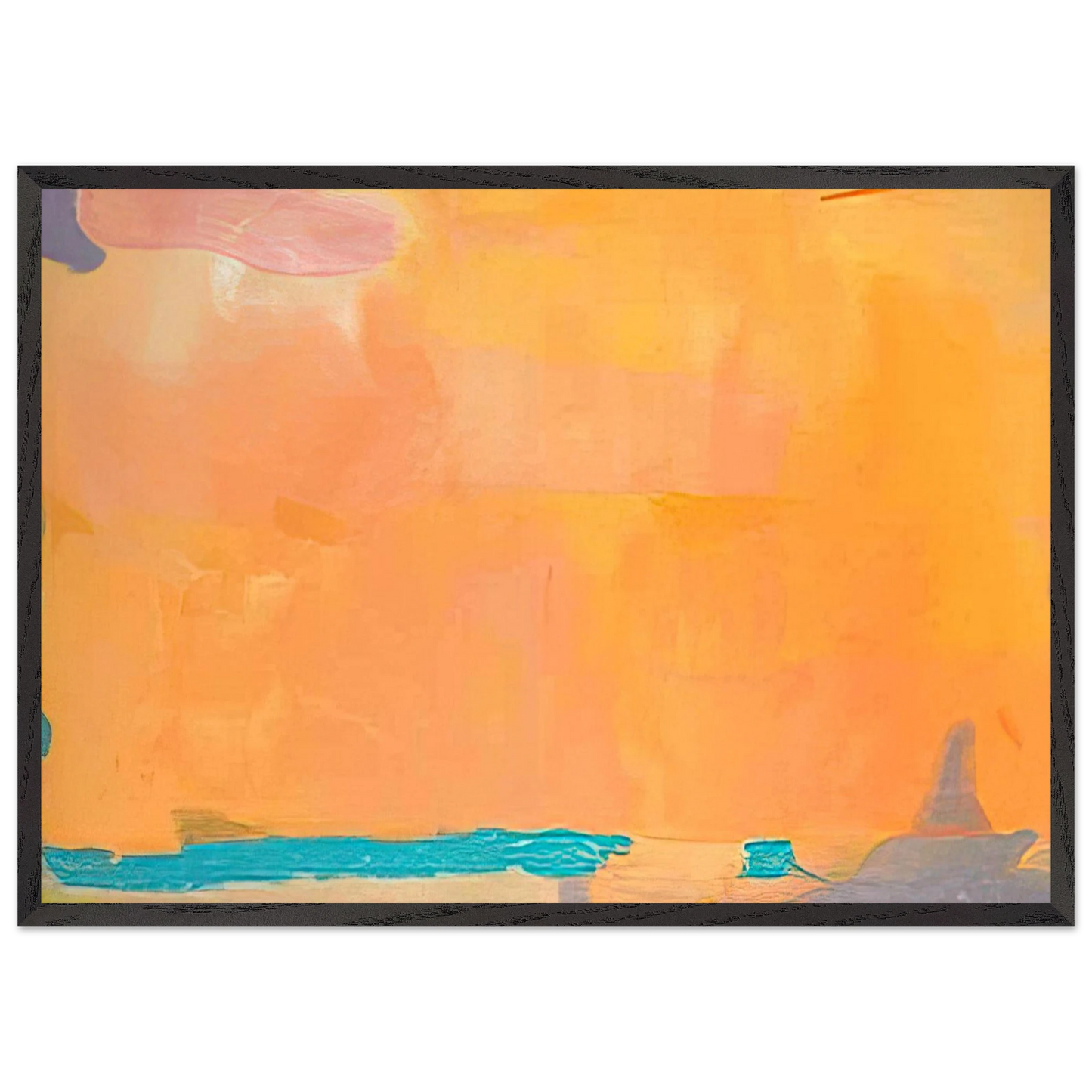 Helen Frankenthaler - Royal Fireworks - 1975 Wall art - 45x60 cm / 18x24 inches - Fine Art Poster - -
