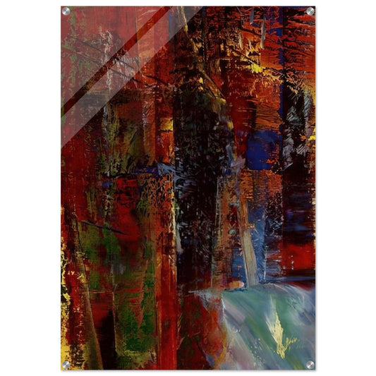 DARK - Gerhard Richter Acrylic Print - 70x100 cm / 28x40″ inches